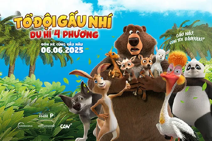 Tổ Đội Gấu Nhí: Du Hí 4 Phương