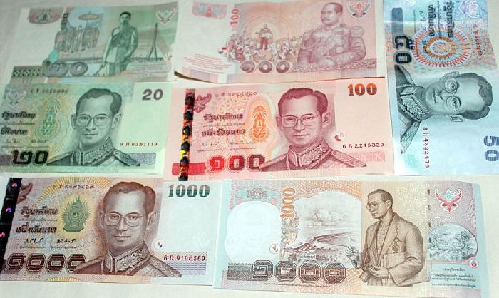 It is against the law to step on money in Thailand