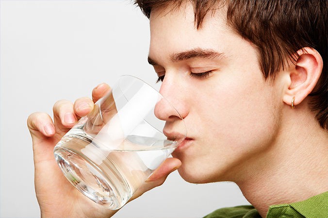 Salt cures mouth