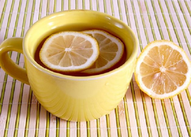 Hot lemonade