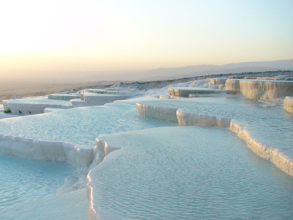 Lake Travertine in Pamukkale