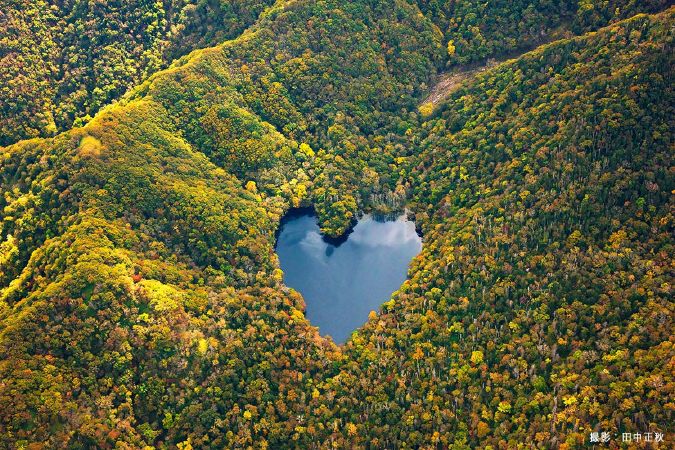 Toyoni Lake in Hokkaido