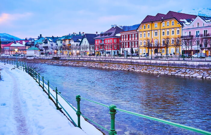 Resort town of Bad Ischl, Austria