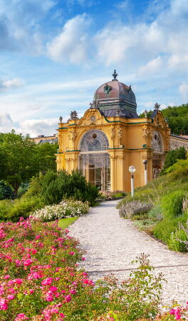 Resort town of Marienbad (also known as Mariánské Lázně), Czech Republic