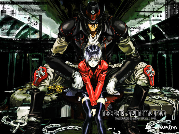 Best Zombie Anime: Gungrave (2003)