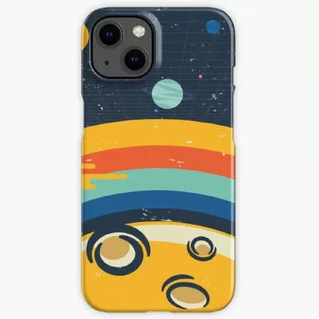 1977 abstract design with vintage style iPhone Case
