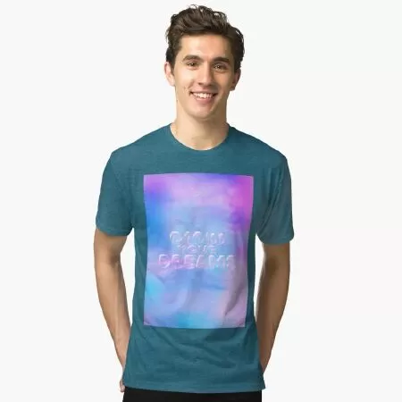 Blow Your Dreams - Soap Bubbles Tri-blend T-Shirt