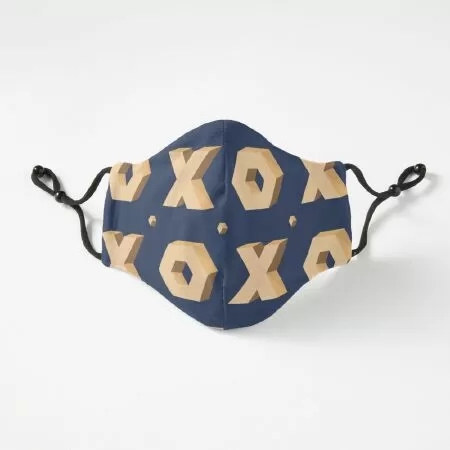 XO pattern abstract design Mask