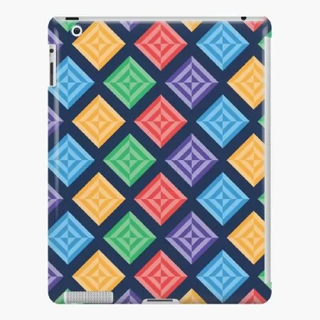 Unique square block abstract design iPad Case & Skin