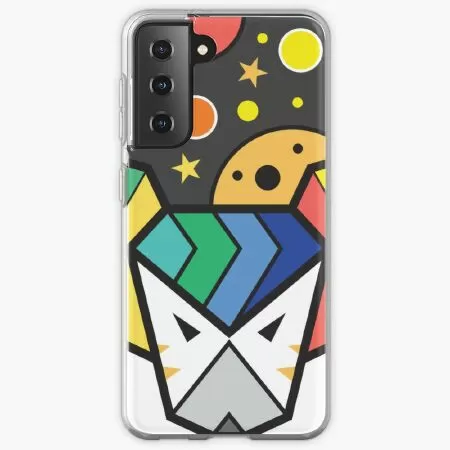 A collection of stylized geometric drawings Samsung Galaxy Phone Case