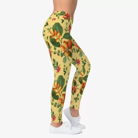 Legging Tropical fruit pattern