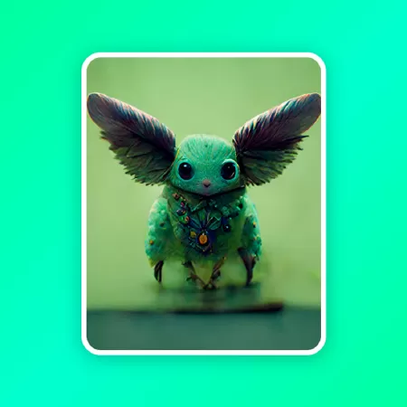 Strange Cute Creatures Like In Fairy NFT