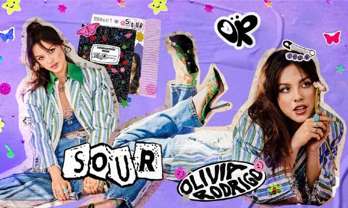 Album Sour (Olivia Rodrigo) - 8 billion streams
