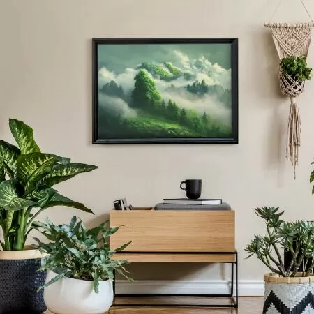 The Majestic Mountains And Forests Printable Wall Art