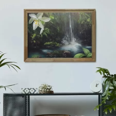 Orchids In The Deep Forest Printable Wall Art