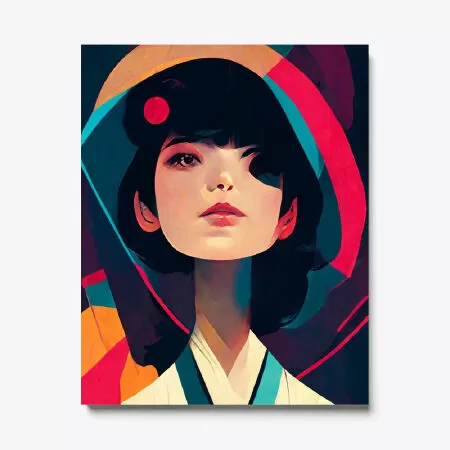 Beautiful girl dressed in Kimono #1
