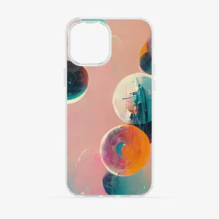 Abstract Bubble - Iphone Clear Case