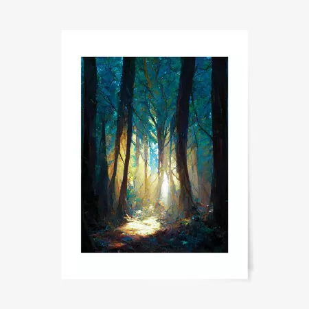 Forest With Light #1