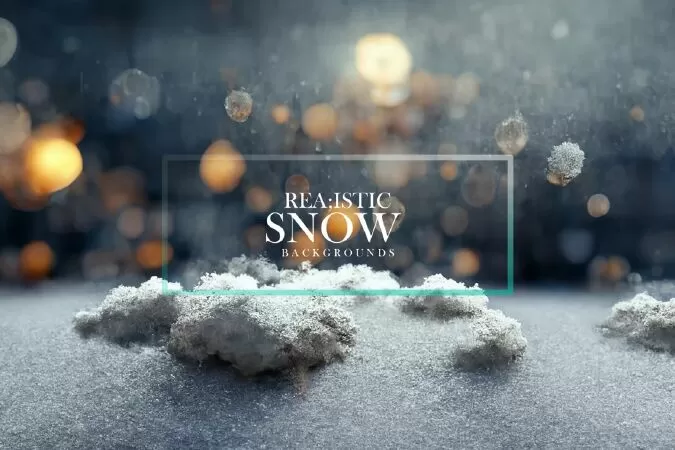 Realistic Snow Backgrounds #02, Digital Backgrounds, digital backgrounds for photography