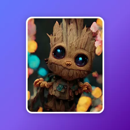 Super Cute Wooden Baby NFT