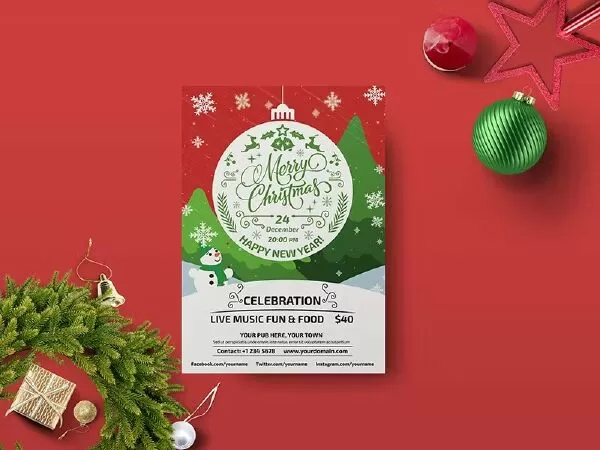 Christmas Party - Flyer Template 02