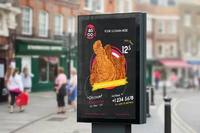 Restaurant/ Fast Food - Flyer Template 02