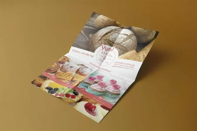 Bakery & Cupcake Shop - Flyer Template