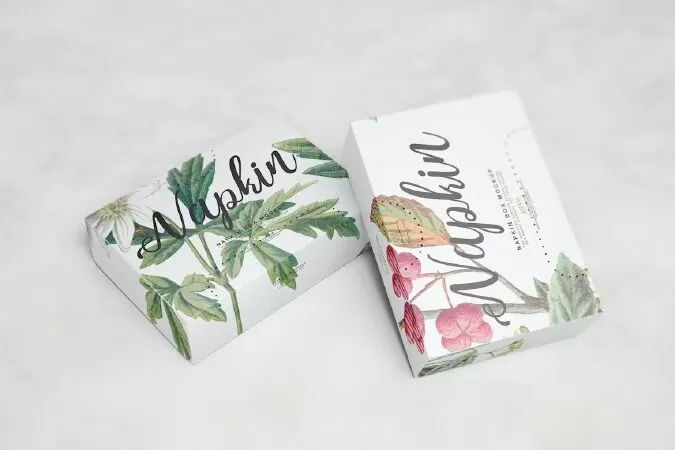 Napkin Box Mockup