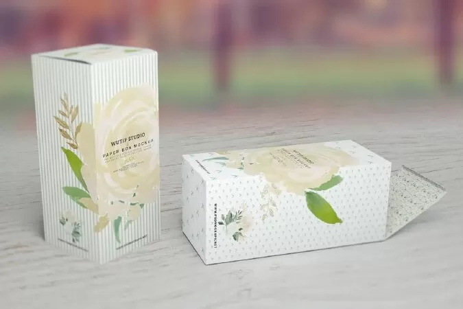 Paper Box Mockup 03