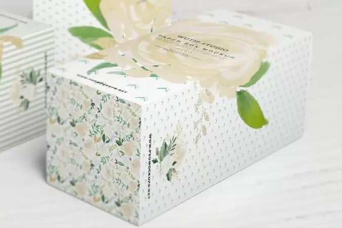 Paper Box Mockup 04