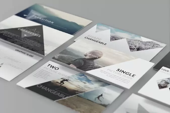 Perspective presentation Web Mockup 05