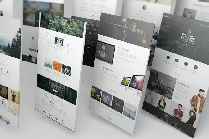 Perspective Web Mockup 01