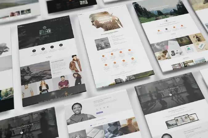 Perspective Web Mockup 02