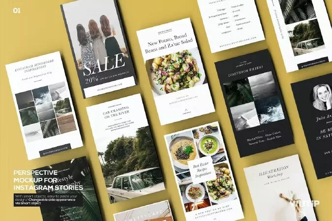 Perspective Mockup for Instagram Stories 01
