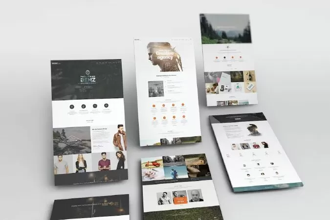 Perspective Web Mockup 07