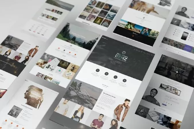 Perspective Web Mockup 10
