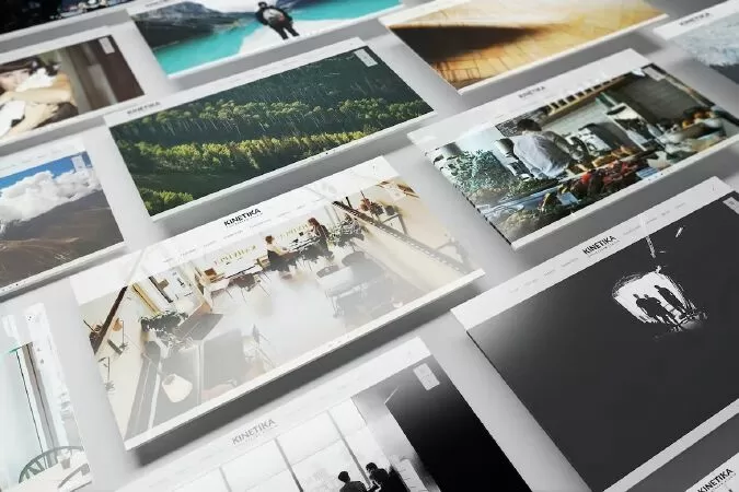 Perspective presentation Web Mockup 03
