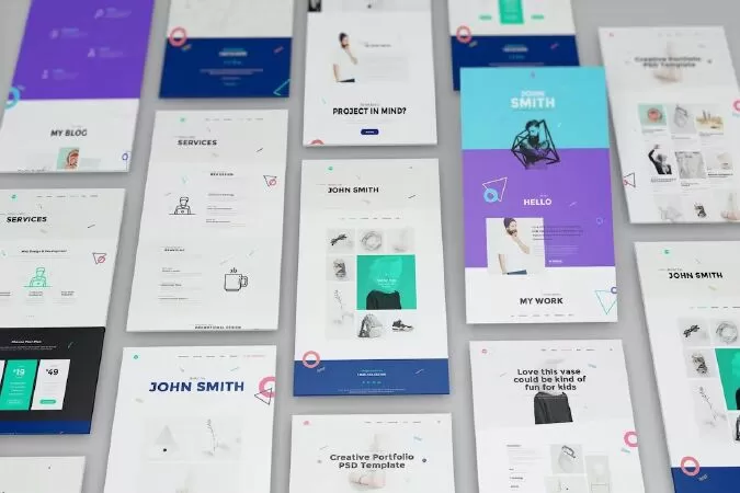 Perspective Web Mockup 15