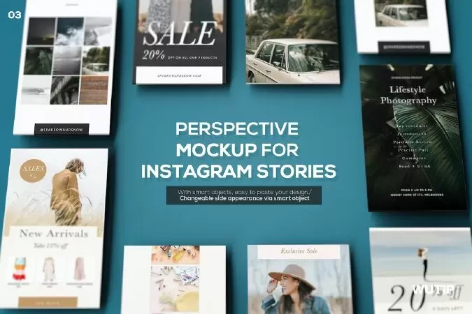 Perspective Mockup for Instagram Stories 03