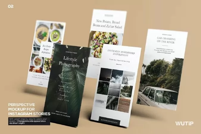 Perspective Mockup for Instagram Stories 02