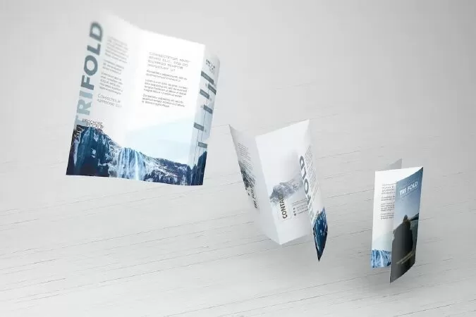 Trifold Brochure Mockups