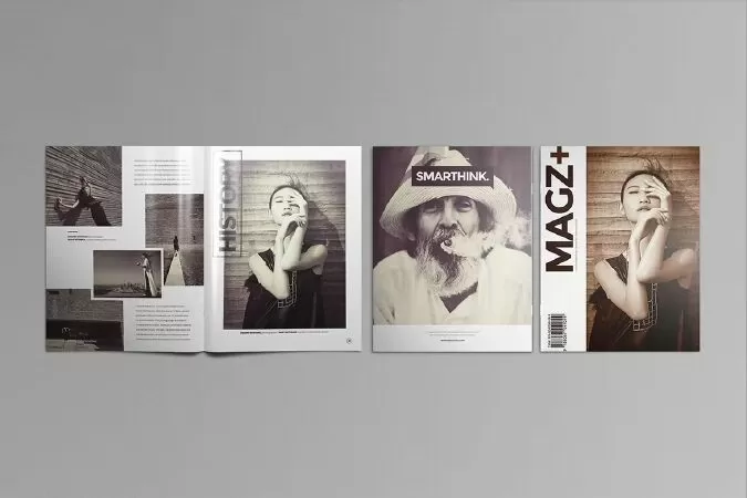 US Letter Brochure Mockups