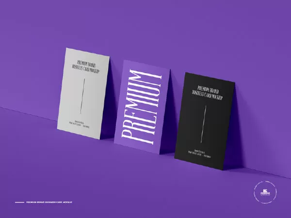 Free Brand Business Card Mockup
