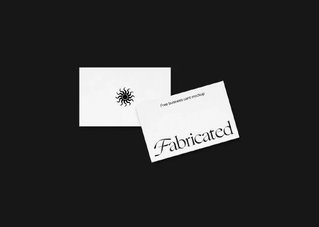 BC–1 Free Business Card Mockup