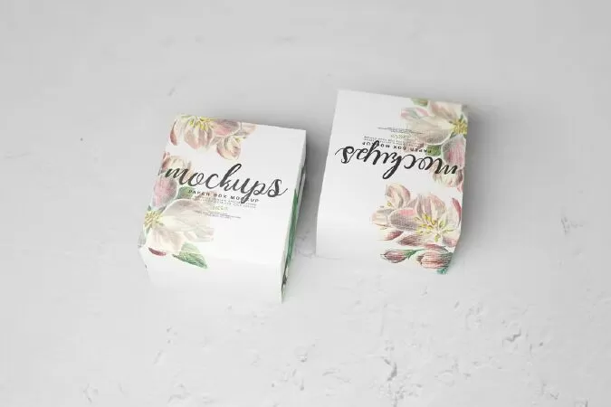 Paper Box Mockup 11