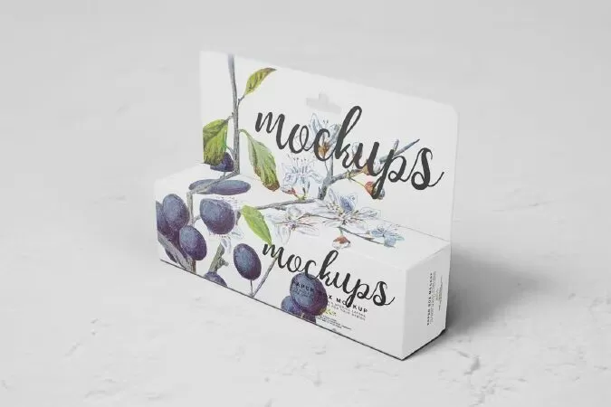 Paper Box Mockup 10