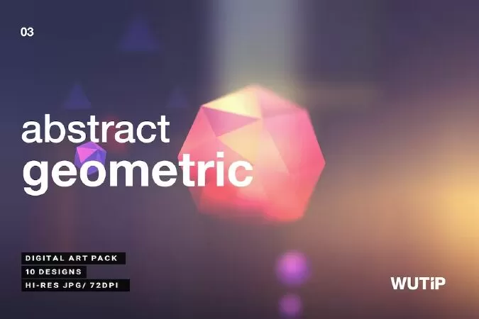 Abstract Geometric Backgrounds V3