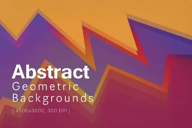 Abstract Geometric Backgrounds