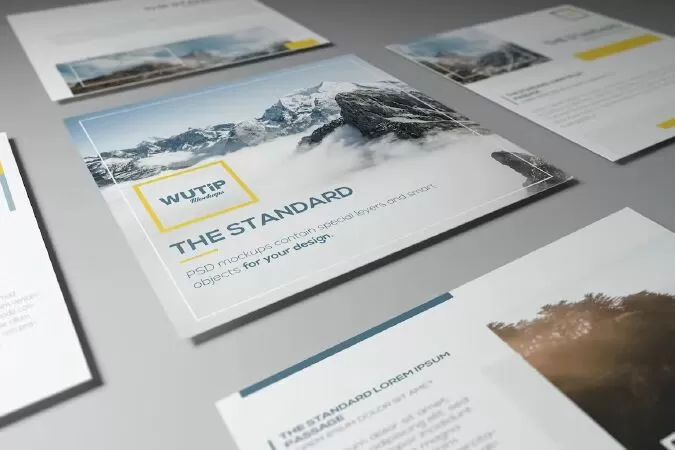 Square Flyer Mockups