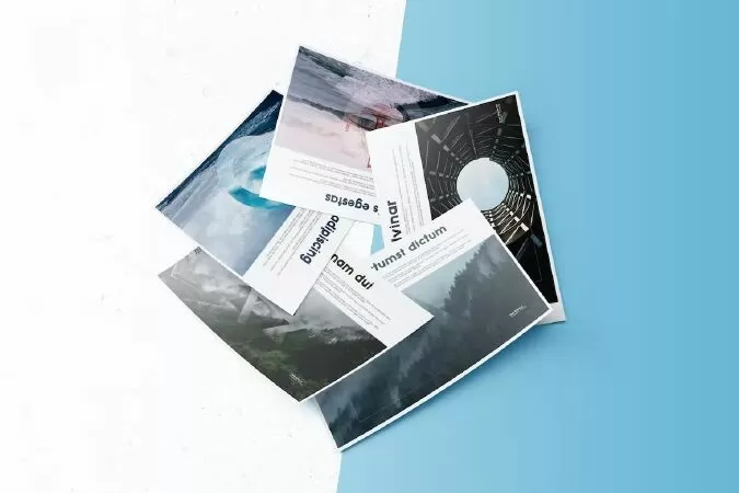 A4/A5 Horizontal Flyer Mockups V2